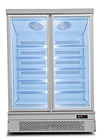 سوبر ماركت التجميد السريع التجاري ثلاجة عرض تستقيم الثلاجة للأغذية المجمدة