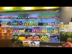 R404a Fruit Vegetable Open Freezer Supermarket Multideck Chillers