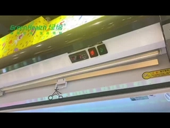 المجمدات المستقيمة المدمجة الأبواب الزجاجية المبردة مع سخان السيارات demist