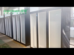 ثلاجة فريزر بباب مزدوج ثلاجة مشروبات / مشروبات كحولية