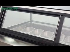 عرض الآيس كريم الفريزر عرض الجيلاتو