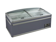 الصحة الخضراء التجارية الجزيرة المجمد السوبر ماركت التبريد البوبسيكس المجمد العميق