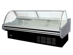 خزانة عرض اللحوم في الثلاجة