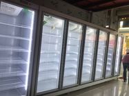 التجميد التلقائي التجارية الباب المزدوج تستقيم عرض الثلاجة للحوم