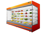 نظام التحكم عن بعد Open Deck Chiller Multideck Refrigerator Showcase للسوبر ماركت