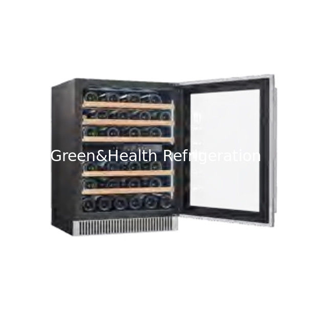 شهادة ETL توفير مساحة منطقة مزدوجة ثلاجة الثلاجة من الفولاذ المقاوم للصدأ لتخزين النبيذ والبيرة