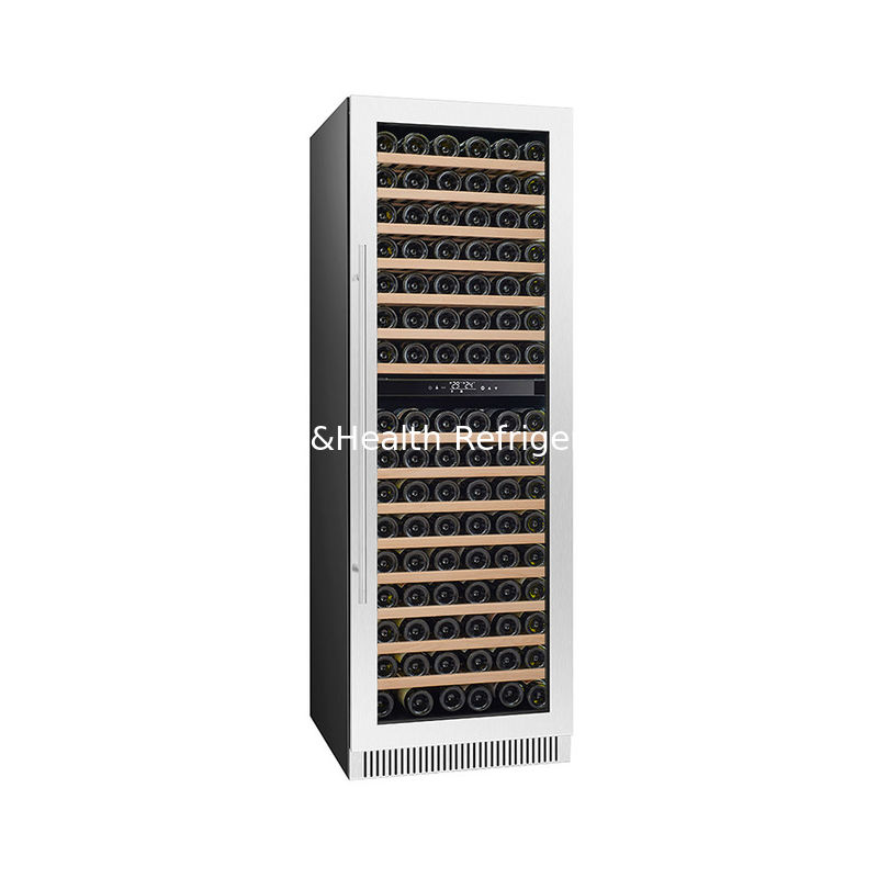 شهادة ETL قابلة للتخصيص 185 زجاجة 445L ثلاجة عرض النبيذ مع 110V 220V 50HZ 60HZ