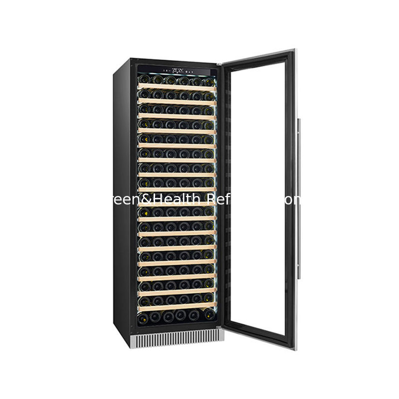 شهادة ETL قابلة للتخصيص 185 زجاجة 445L ثلاجة عرض النبيذ مع 110V 220V 50HZ 60HZ