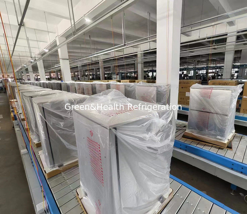 شهادة ETL 150L 168 علب ثلاجة المشروبات الخارجية من الفولاذ المقاوم للصدأ