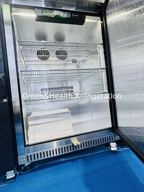 شهادة ETL 150L 168 علب ثلاجة المشروبات الخارجية من الفولاذ المقاوم للصدأ