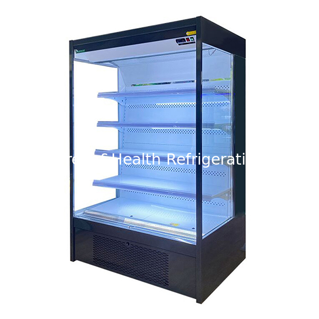 مبيعات المصنع المباشرة تستخدم محلات السوبر ماركت/المتاجر أرفف مفتوحة متعددة الطبقات ثلاجات صغيرة