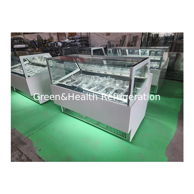 محلات الكعك/المتاجر تستخدم الكعكة التبريد التخزين العرض الثلاجات المجمد