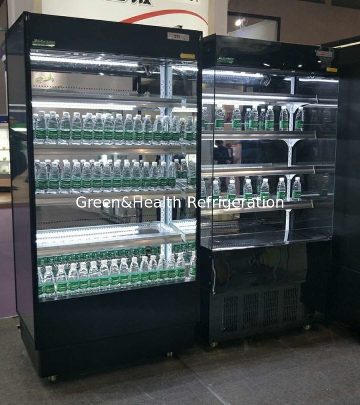 متجر الرف القابل للتعديل Multideck Open Chiller مع DANFOSS R404a / R134 Compressor