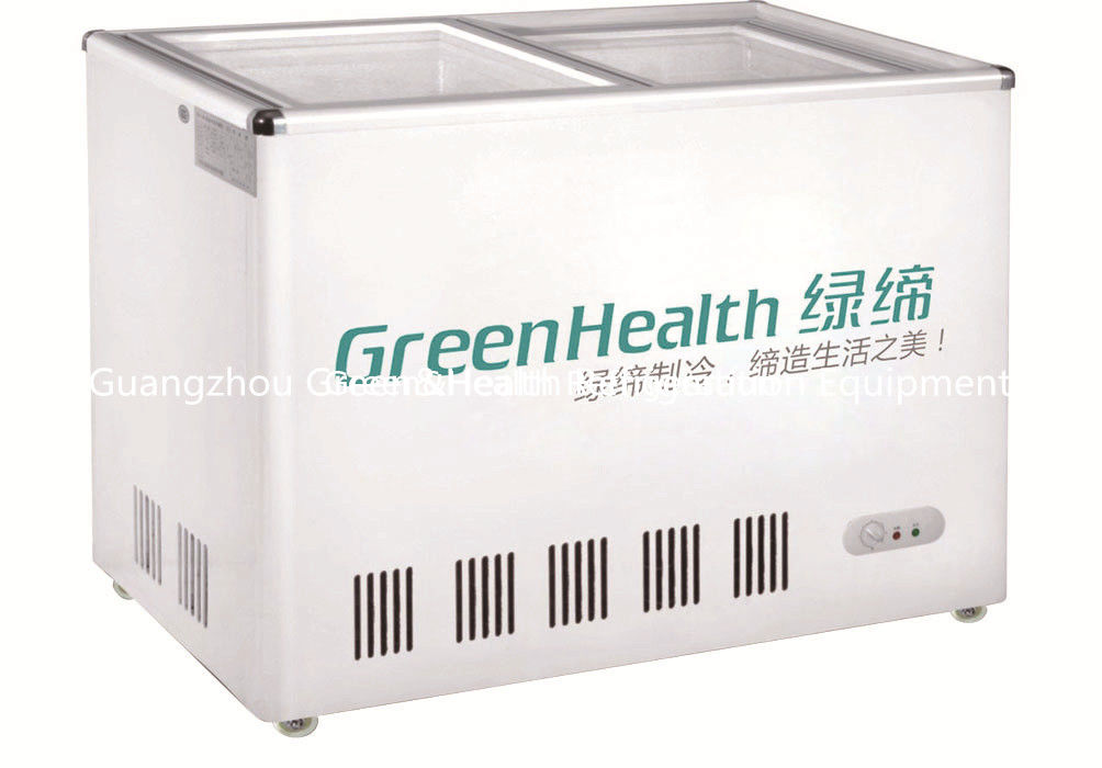 زجاج مسطّح باب قفص صدر deep-freezer -18 درجة لمغازة كبرى