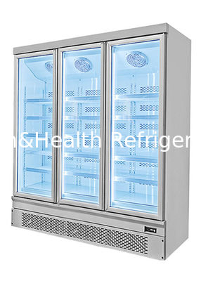 عرض مجمد عرض الأغذية في السوبر ماركت المستقيم الموفر للطاقة لفندق Mall Hotel