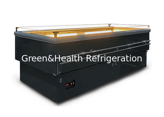 2 إلى 8 سعة كبيرة لتعزيز عنصر عرض الطعام ثلاجة نوع مفتوح