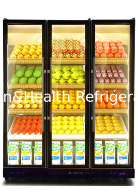 2 ~ 8 درجة كوبلاند ضاغط أسود زجاجية ثلاجات الباب البيرة النبيذ بارد