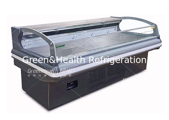 ثلاجة عرض اللحوم الطازجة والمجمدة التجارية
