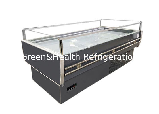 ثلاجة عرض اللحوم التجارية مع LED