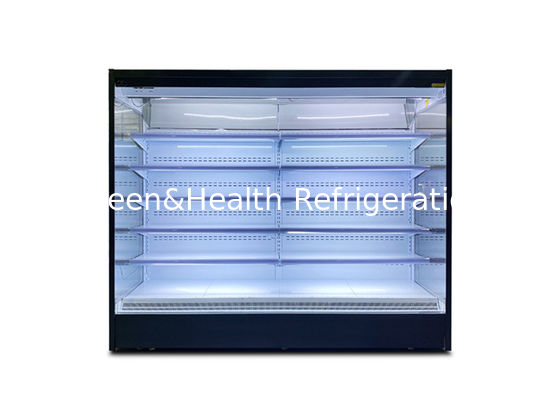 نظام التحكم عن بعد الزاوية اليمنى Multideck Open Chiller R22a Display Cooler