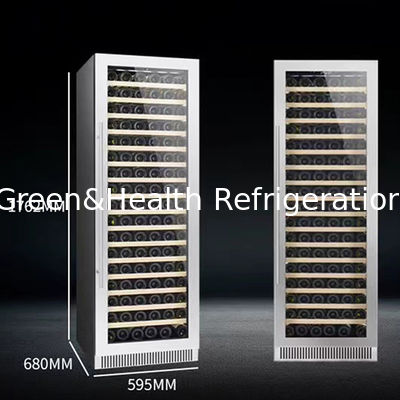 شهادة ETL مبرد خزنة النبيذ المخصص مع نظام تبريد مروحة