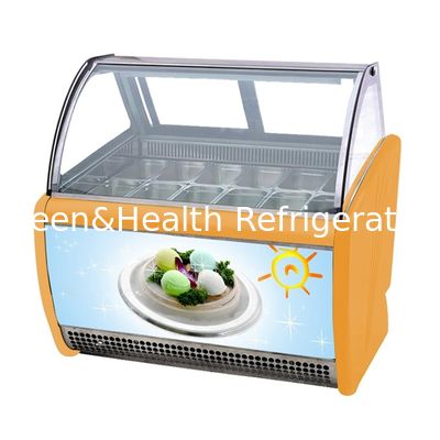 عرض تجاري للجليد والآيس كريم الصلبة مع 8/10/12/14/16