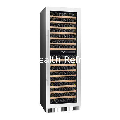 شهادة ETL 326 وحدة مجهزة ببابين زجاجيين ثلاثة مبردات النبيذ ذات درجة حرارة مستقلة