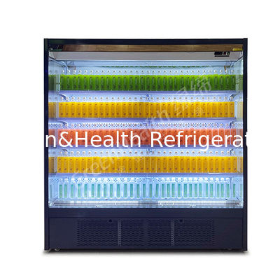 خمسة طبقات العرض رف الزاوية اليمنى الوحدة السفلية مفتوحة التخزين العرض المجمد