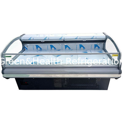 مدمج في ضاغط الأوروبي نصف مفتوحة لحوم طازجة التخزين التبريد عرض المجمد