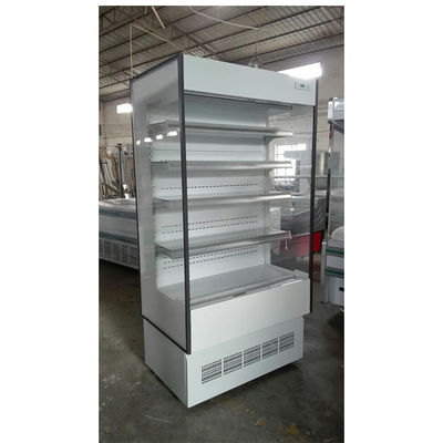 عرض تخزين مبرد للفاكهة/الخضروات/الحليب ثلاجة مفتوحة ميني مبرد