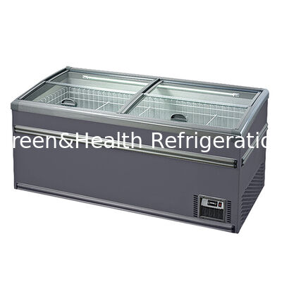 نوع التخزين فريزر عميق تجاري تخزين سلع على نطاق واسع فريزر جزيرة