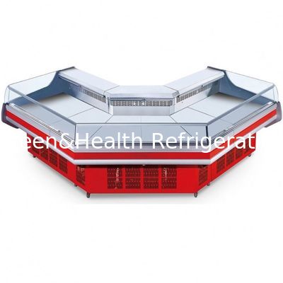 عرض اللحوم المبردة اللحوم المبردة عرض توفير الطاقة سعة كبيرة