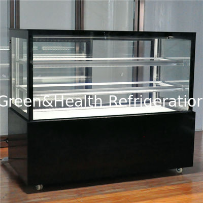 تبريد الهواء جيد الجودة compresor عرض كعكة المجمد للخبز وعرض متجر القهوة