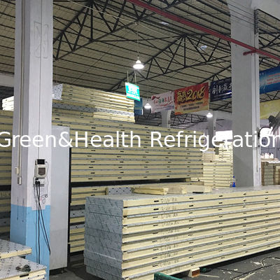 20mm البولي يوريثين سقف لوحة ساندويتش للغرفة الباردة